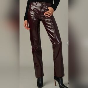 JOE'S THE MARGOT HIGH RISE STRAIGHT, SIZE 30, BORDEAUX, RETAIL PRICE $198.00 USD